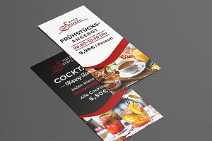 Flyer Frühstück & Cocktails