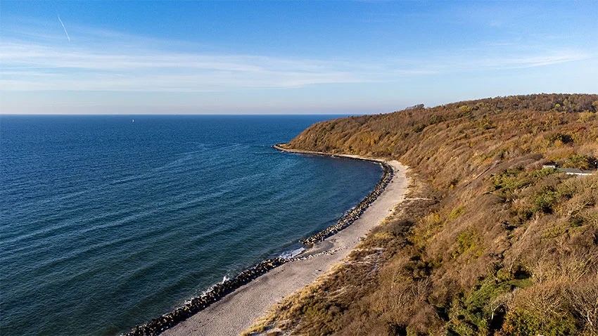 Hiddensee Westküste Richtung Vitte