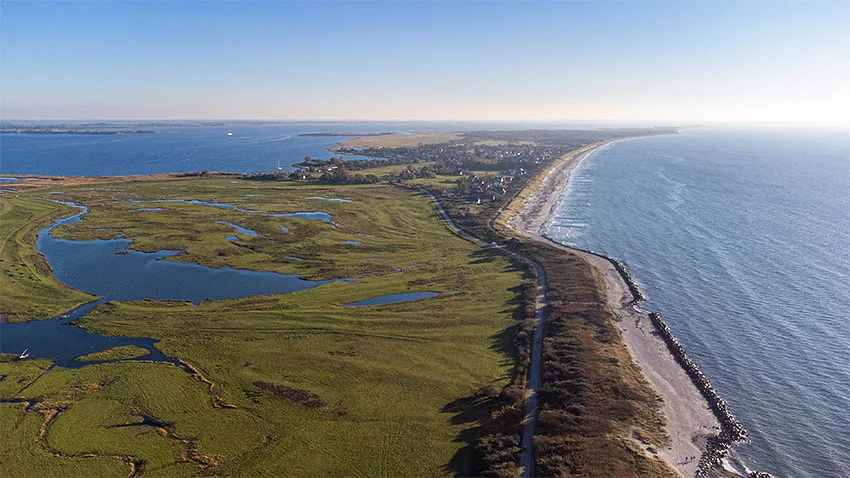 Hiddensee Westküste Richtung Vitte