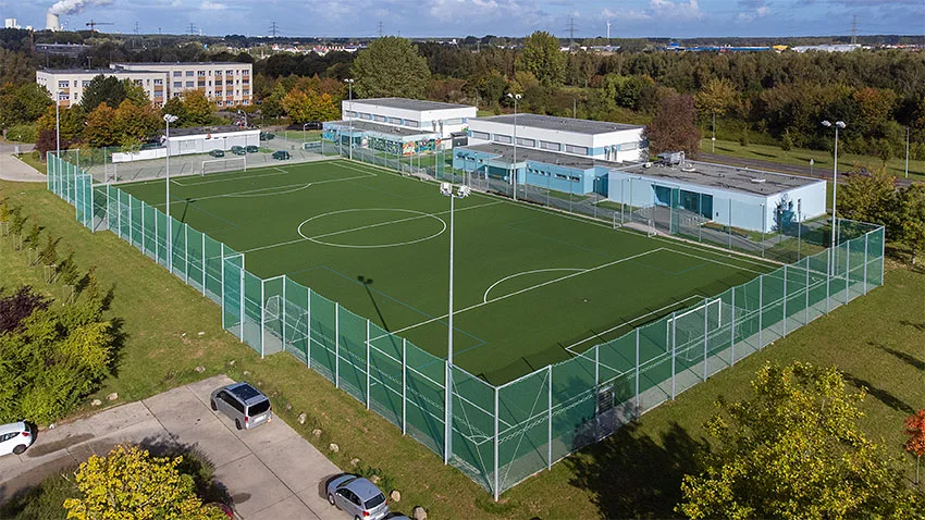 Sportcampus nach Fertigstellung