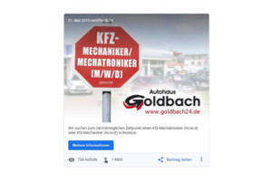 Autohaus Goldbach Google MyBusiness
