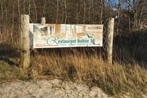 Mesh-Banner „Haus am Meer“