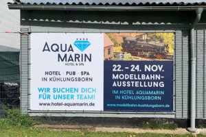 Banner „Hotel Aquamarin“