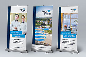 Roll-Ups „Hotel Aquamarin“