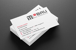 Visitenkarten „ML Bau“