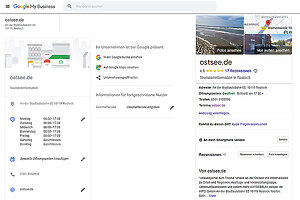 Google MyBusiness „ostsee.de“